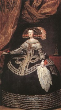 Diego Velazquez Painting - Queen Dona Mariana of Austria portrait Diego Velazquez